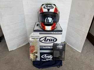 Arai Viper GT Helmet Medium Head Size..57 58cm..New in Box..Made In Japan..