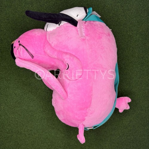Cartoon Network limited edition Courage the Cowardly Dog plush backpack - Picture 2 of 15