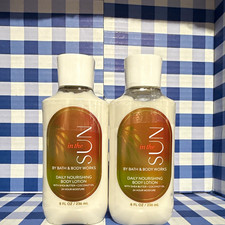 Bath Body Works In The Sun Daily Nourishing Body Lotion 8 oz Lot of 2