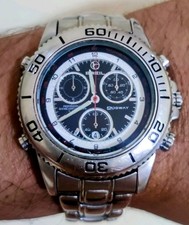 Orologio Breil Midway Chrono sub Diver 200 m Vintage Anni 90 Sveglia 3S10