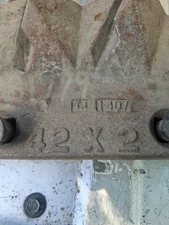 PENGO 42X2 SHANK ASSEMBLY NOS 42X2 SHANK PLATE