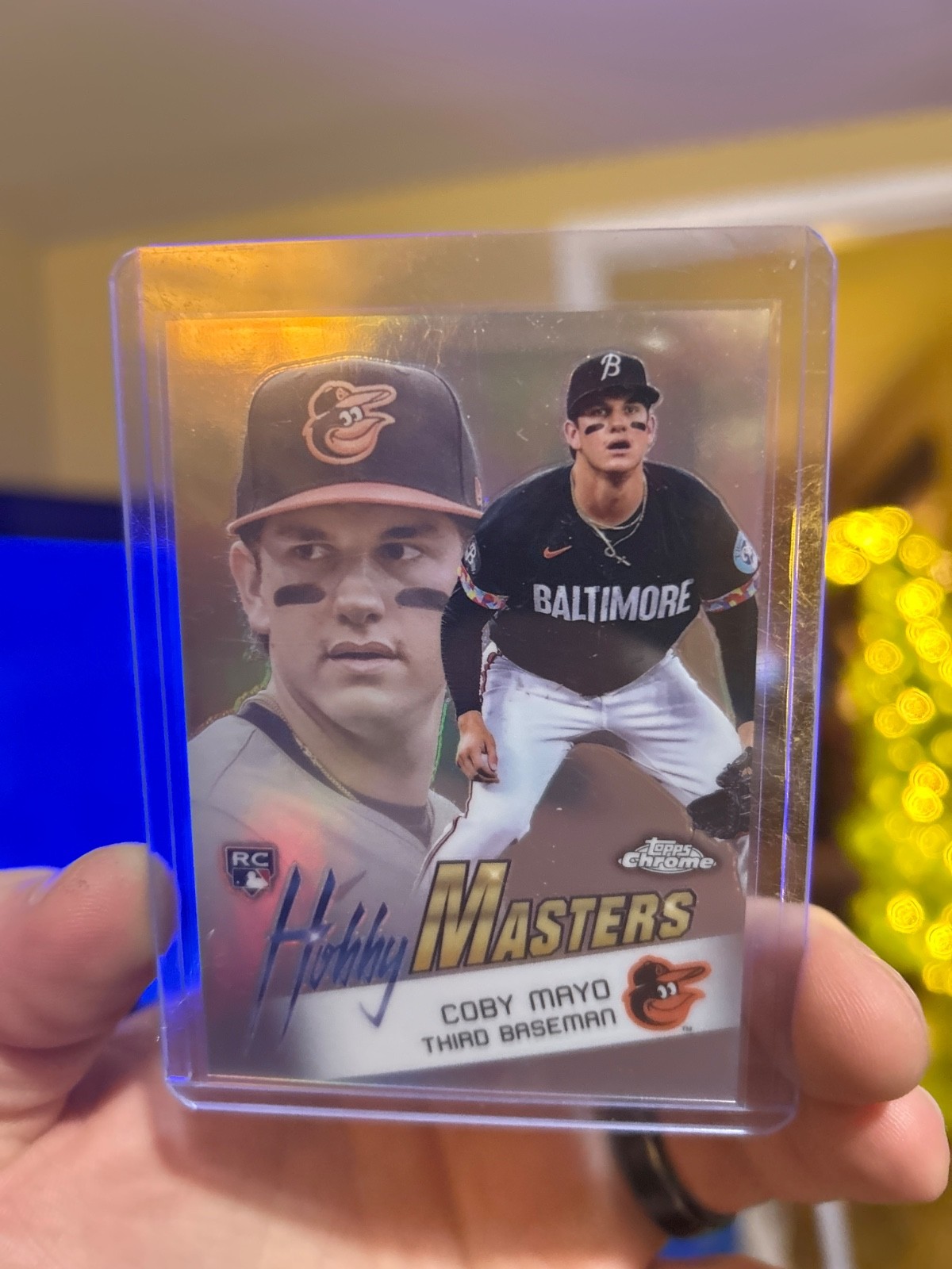 2025 Topps Chrome Hobby Masters Coby Mayo Rookie