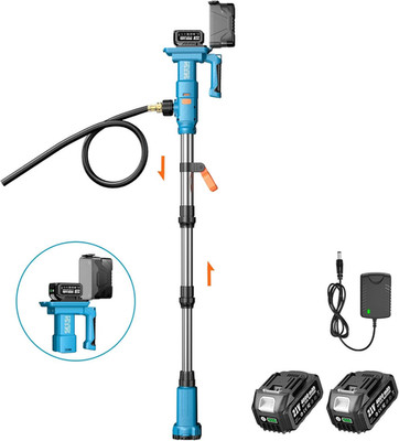 SEESII Cordless Stick Water Transfer Pump Portable w/2 Battery 740GPH 36FT Head