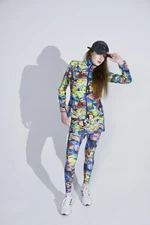 Art Print Sportswear Set – Jacket & Skirted Leggings | Elena Bandurka Art Boutiq