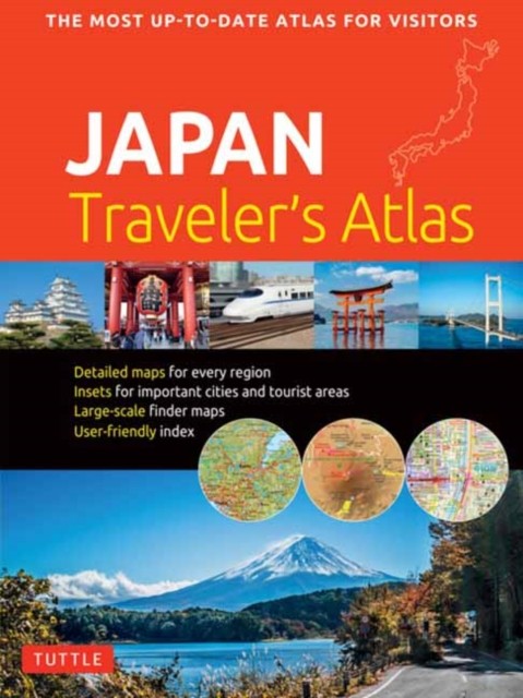 Japan Traveler's Atlas: Japan's Most Up-to-date by Tuttle Studio PAPERBACK - Image 5