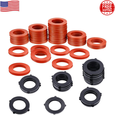 #ad Garden Hose Washer Heavy Duty Rubber Washer Seals Fit All Standard 3 4 Inch Gard $6.84