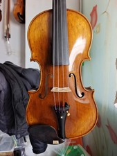4/4 violin Solid European flamed maple back spruce top hand carved S2