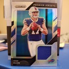 <!--F#f_0-->JOSH ALLEN 2018 RC Panini Prizm Premier Jerseys Player Worn #PP-5 Buffalo Bills<!--F/-->