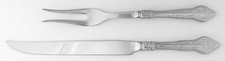Reed & Barton Majesty  Large 2-Piece Roast Carving Set w/Stainless Bl 8674526