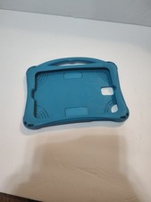 Heavy-Duty Tablet iPad Bumper Case Most 8" Tablets Blue W/Handle  Kickstand