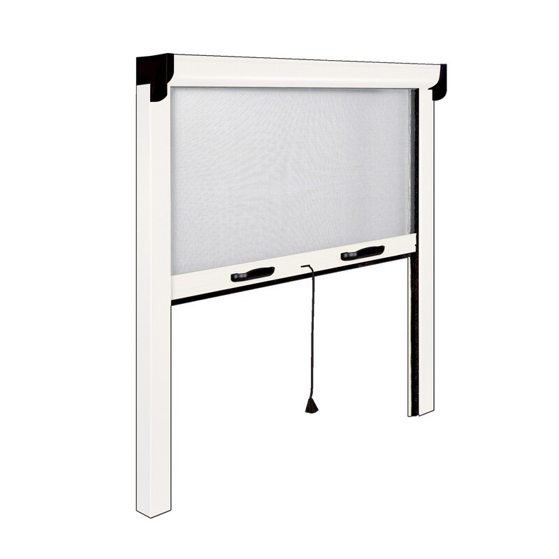 ZANZARIERA OPERA 120X160 CM VERTICALE BIANCO