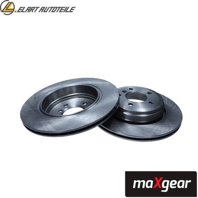 2x BRAKE DISCS 19-1311 FOR BMW 5/E60/E61 M54B22 2.2L M54B30 N54B30A M57D30 3.0L