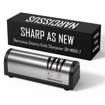 Narcissus Knife Sharpener, Professional 2 Stage Electric Knife Sharpener 