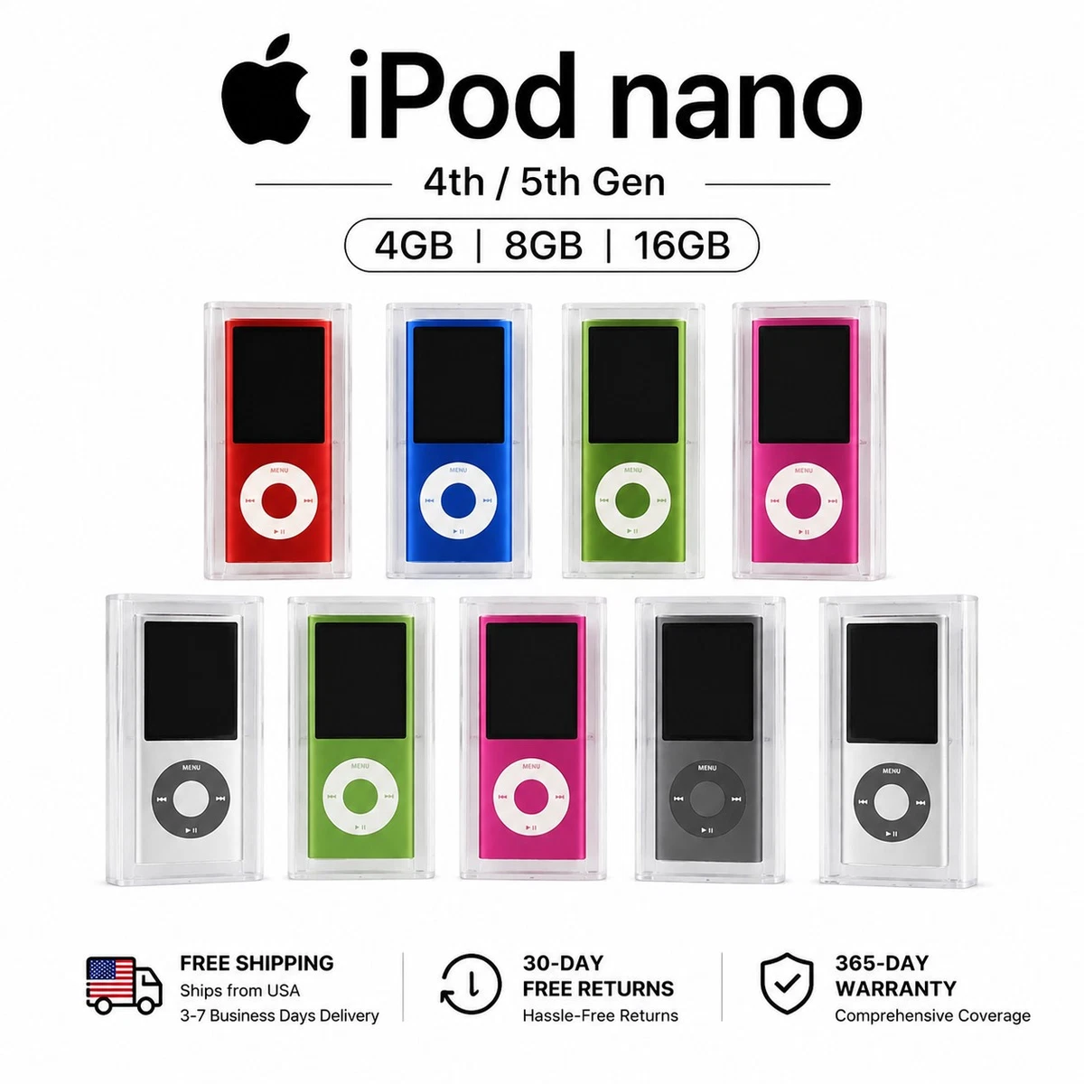 5th Generation iPod Nano USB MP3 Players for sale | eBay