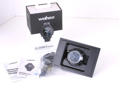 NEW! Wahoo Fitness ELEMNT RIVAL GPS Multisports Watch Stealth Grey