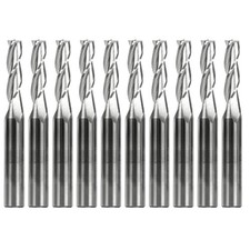 3/16" Dia. 3 Flute Upcut Spiral Endmill 10 Pack 1/4" Shank Yonico 31312-SC-10PK