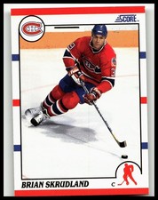 1990-91 Score American #238 Brian Skrudland Montreal Canadiens