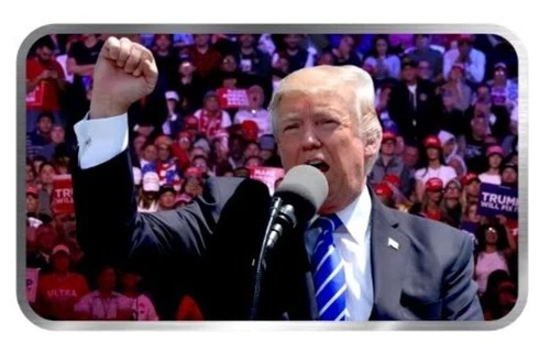 2024 Trump Survives Victory Signature silver bar 1 oz silver with COA