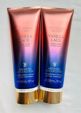 2x Victoria's Secret Vanilla Lace Fragrance Lotion Archives Collection 8 fl oz