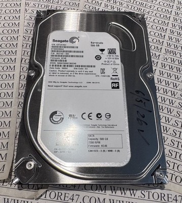 Seagate Barracuda ST500DM002 500gb 3.5'' SATA Drive FW KC48 09cf26 7200 rpm