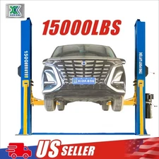 XK 1500 Two-Post Car Lift 15,000lb Capacity 220V Symmetric Heavy-Duty Auto Lift