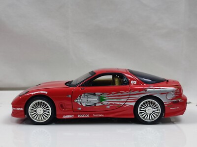 Ertl 1/18 1993 Mazda RX-7 Street Glow Fast Furious Racing