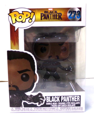 Marvel Funko POP!  #273 BLACK PANTHER Bobble-Head Figurine NEW