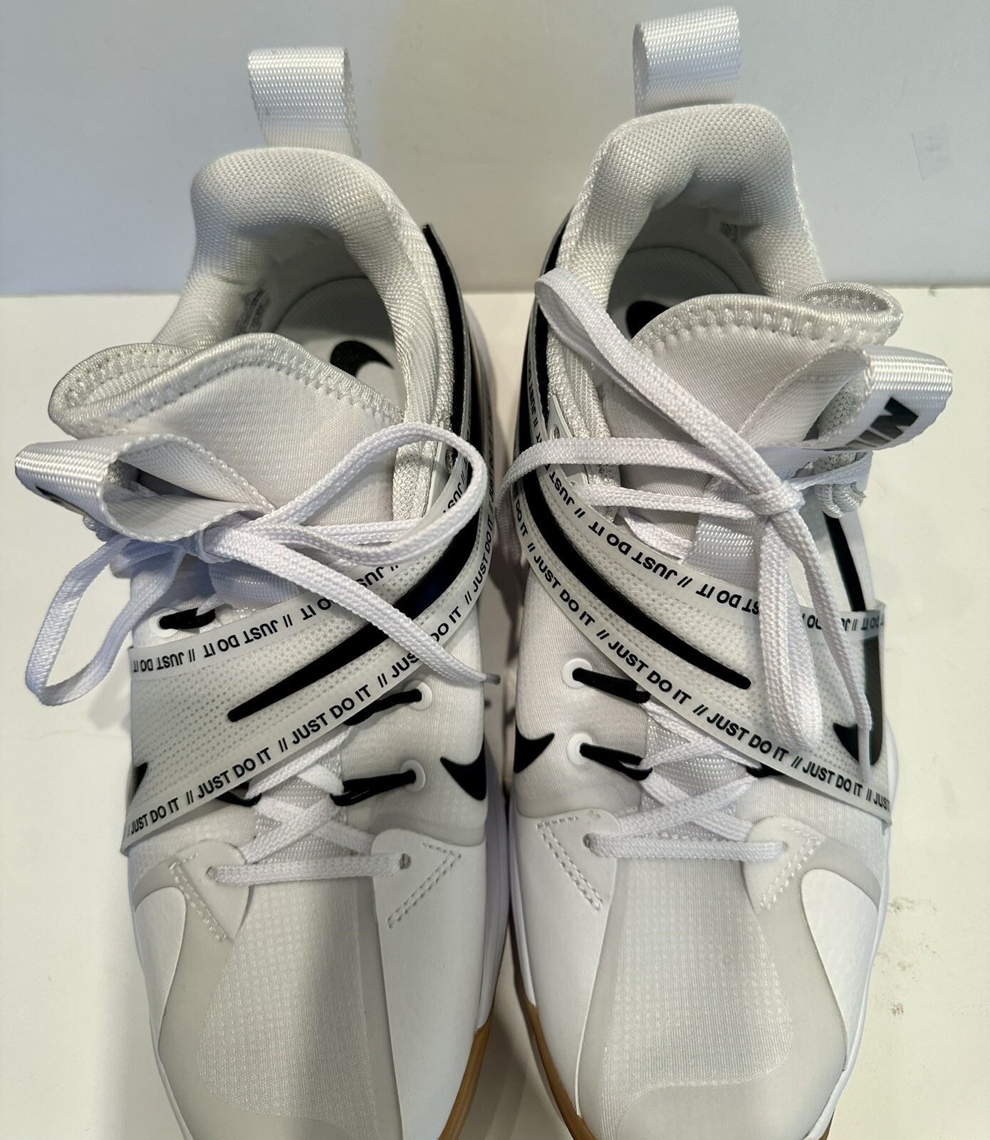 Nike React Hyperset White Black Gum Sole Volleyball W… Gem