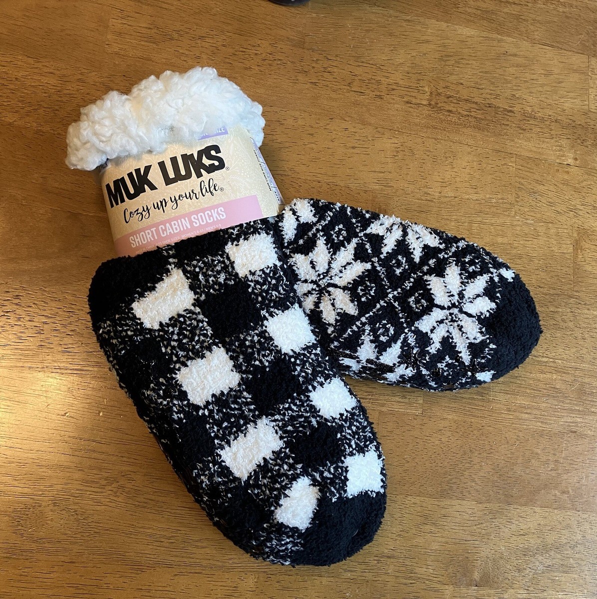Black Buffalo Muk Luks Buffalo Plaid Slippers Muk Luks Shoes Muk