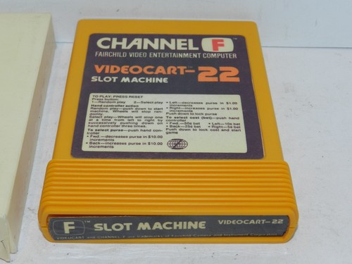 Fairchild Channel F VideoCart Collection Game Complete CIB - U Pick Title Games - Picture 23 of 28