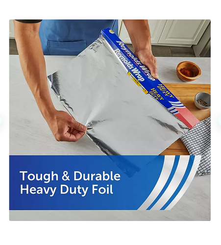New Reynolds Wrap Heavy Duty 18" Aluminum Foil, (300 sq. ft., 2 pk.)Great Price - Picture 5 of 7