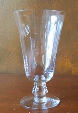 Fostoria Silver Flutes Clear Rib Optic #6037 Stem Footed Iced Tea Tumbler(s)