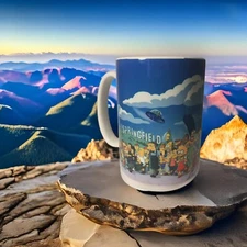 Vintage/Costom mug /The Simpson.