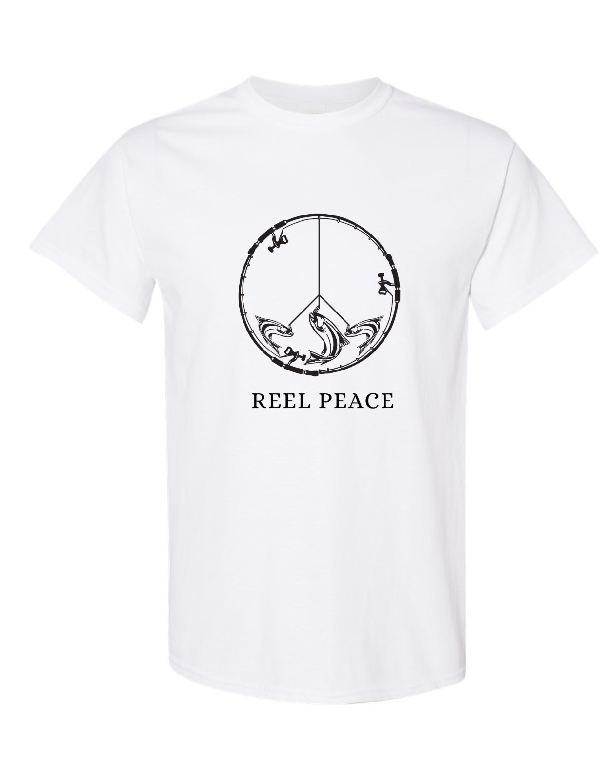 ФУТБОЛКА STAY REEL COOL FISHIG ФУТБОЛКА REEL PEACE