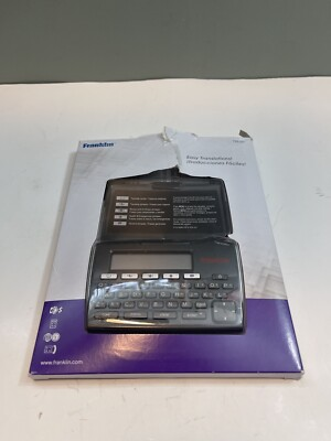 #ad Franklin TES 221 Spanish to English Translator Pocket Sized Great Condition $24.99