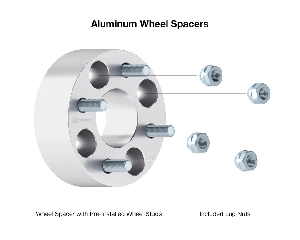 2pc 3" (1.5" per side) Wheel Spacers 4x4 to 4x4 | EZ GO EZGO Club Car golf cart - Image 4 of 4