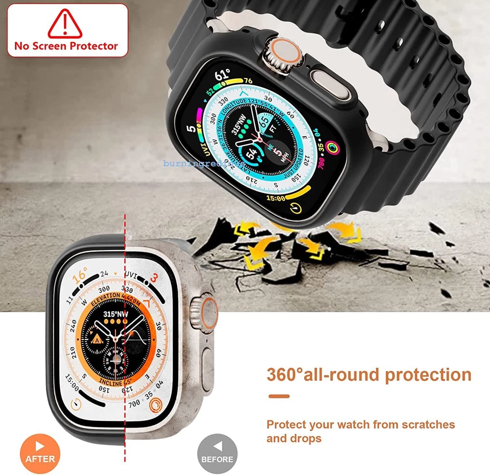 Funda protectora a prueba de golpes para Apple Watch Ultra/Ultra 3 49 mm Foto 4 de 4