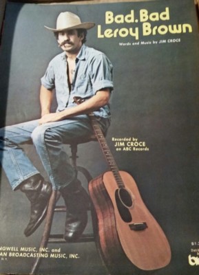 Sheet Music Bad Bad Leroy Brown By Jim Croce