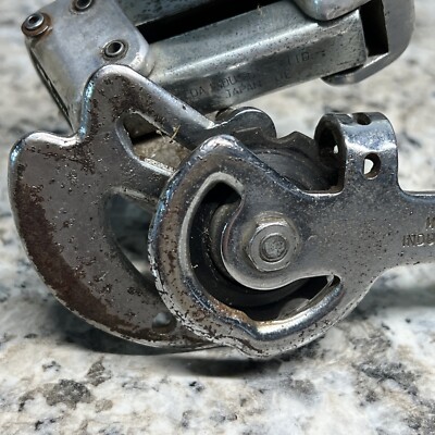 Dérailleur Arrière Vintage Suntour GT Années 70 – Longue Cage, Fixation Boulon, Pour Vélo Course/rando, état Eroica