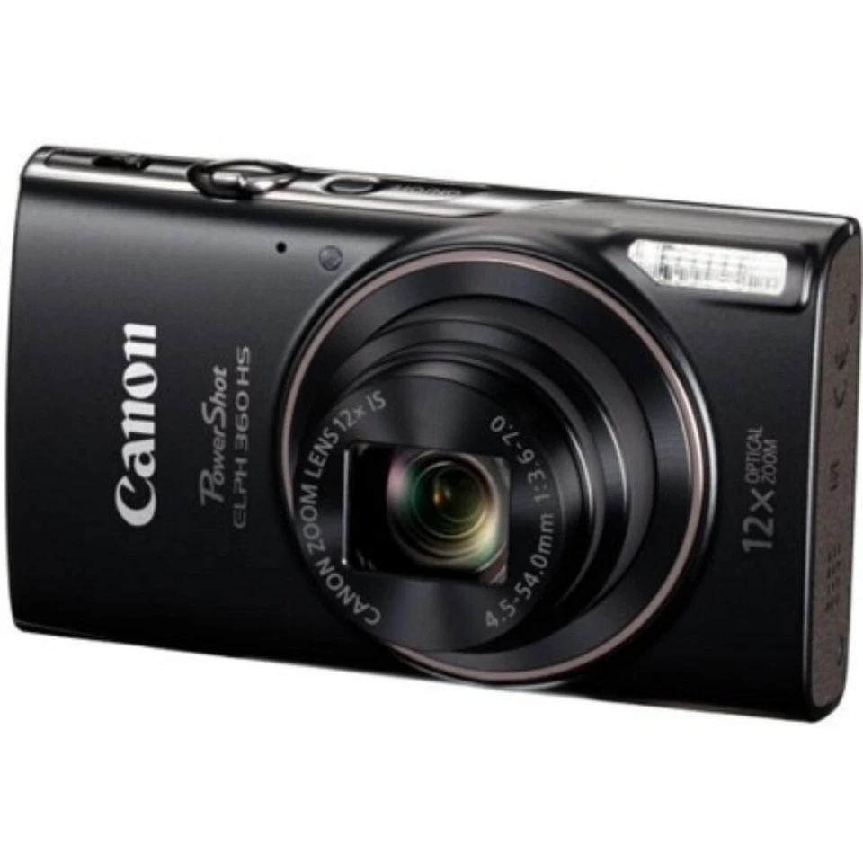 Canon PowerShot ELPH 360 HS 12X Optical Zoom Digital Camera - Image 2 of 4
