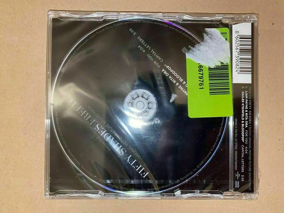 LIAM PAYNE RITA ORA For You CD single 50 Shades Freed Hailee Steinfeld BloodPop - Bild 2 von 2