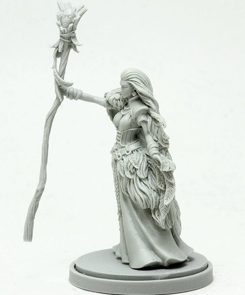 ██ 30mm Kingdom Death Novice Female Killer Unpainted Unassembled WH375 - Foto 5