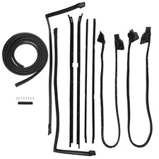 9 PC Weatherstripping Seal Kit For Oldsmobile Cutlass Supreme 1981-1988