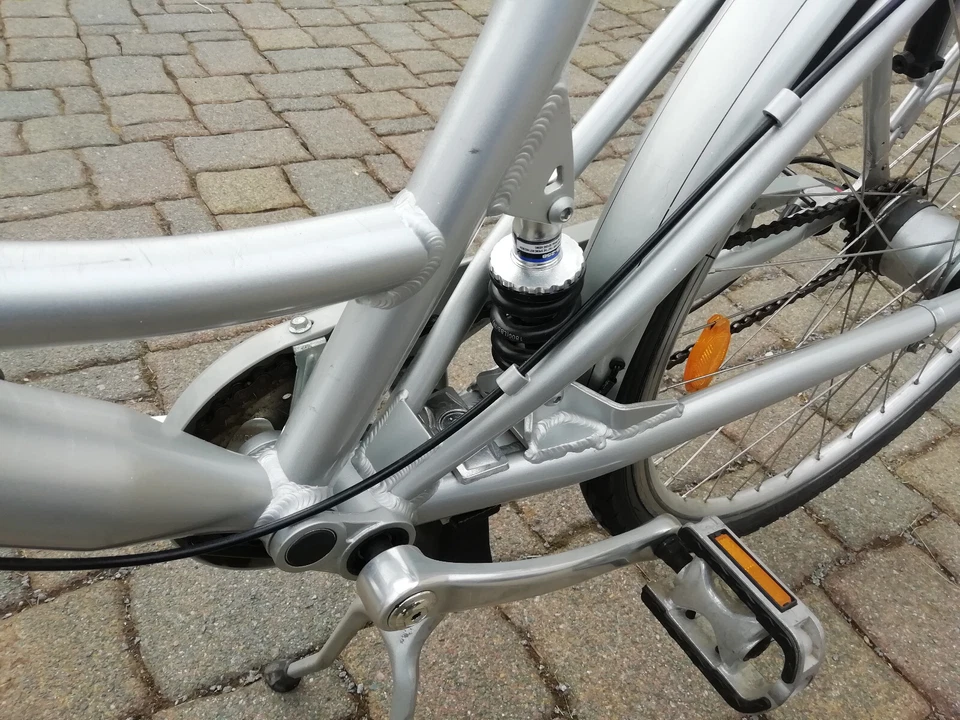 Fahrrad Cityrad Alurahmen mit Federung 28" - Bild 3 von 4