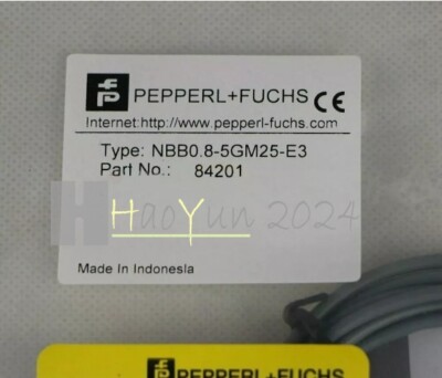 Nuovo Pepperl Fuchs NBB0.8-5GM25-E0 Prossimità Switch NBB0, 8-5GM25-E0