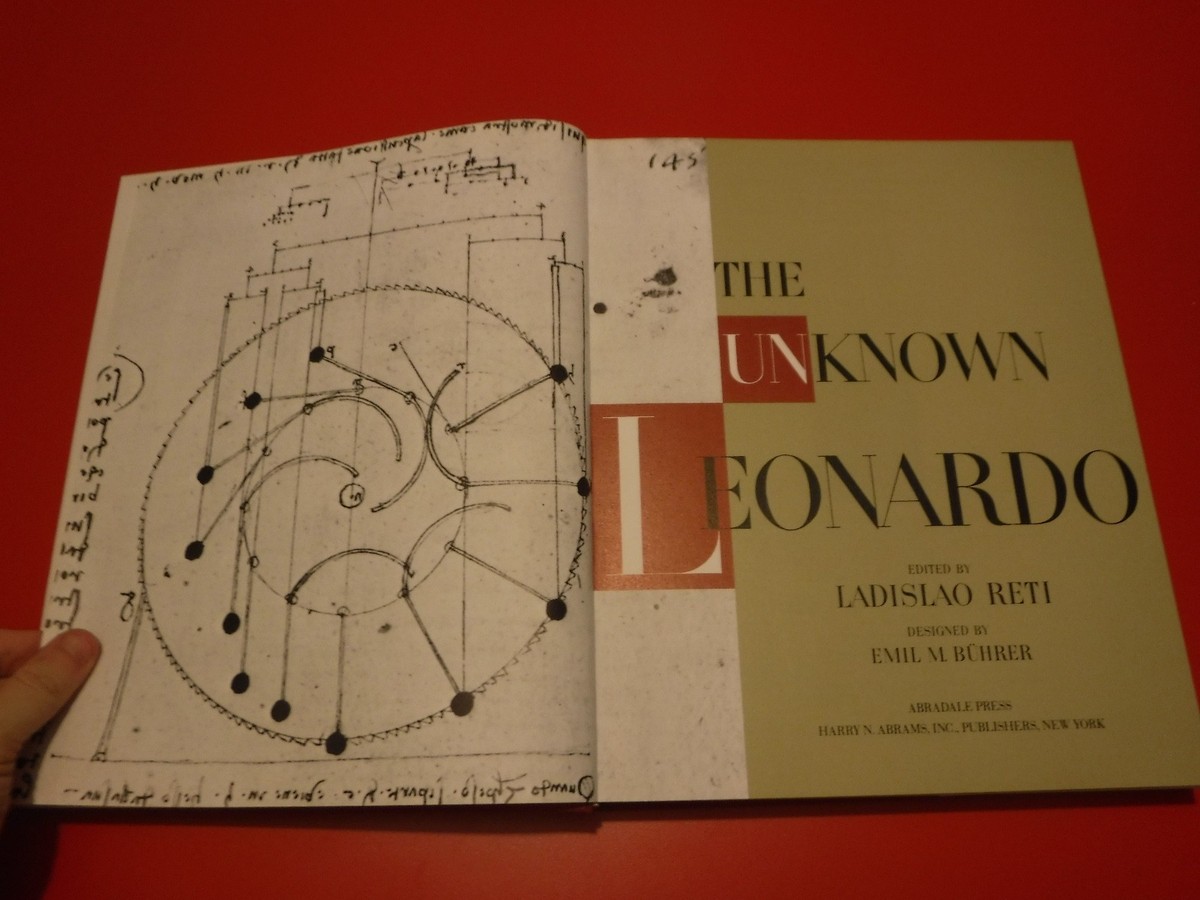 The Unknown Leonardo- Edited by Ladislao Reti, 1990, Illustrated