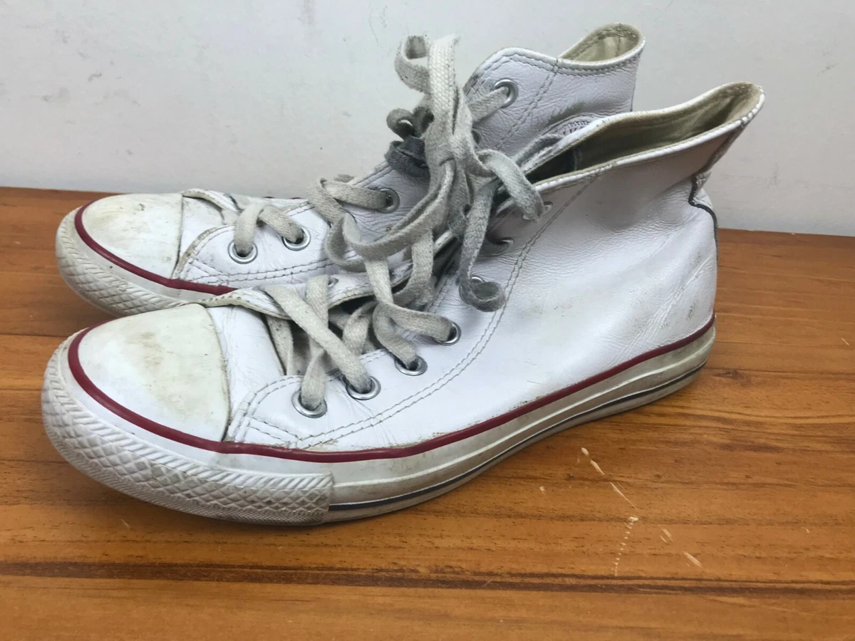 Converse Chuck Taylor All Stars Leather Old Skool Skateboard shoes Size 8 Hi | eBay