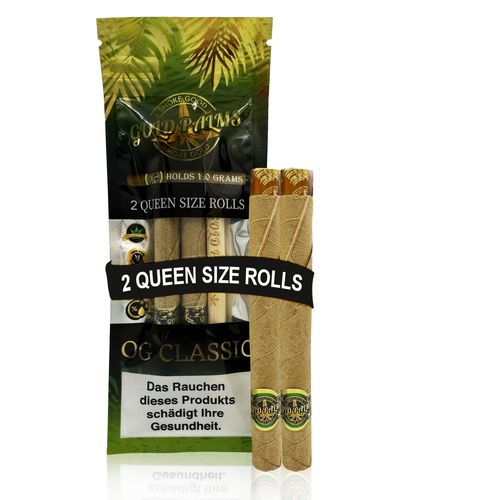 GOLD PALMS® Blunt Wraps | 100% Natural | Pre-Rolled cones | Tabak frei | Hülsen - Bild 59 von 79