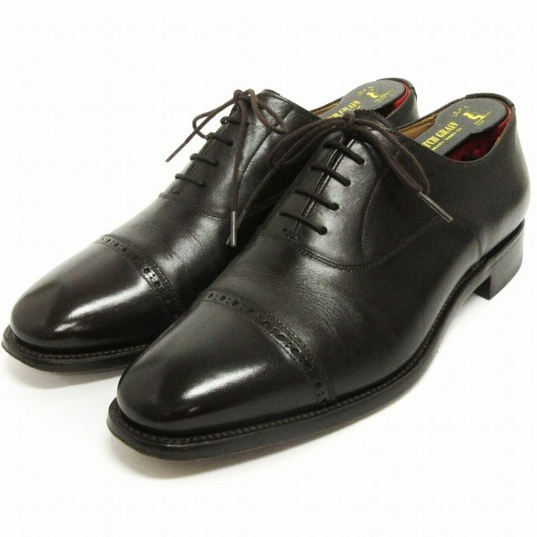 Scotch Grain Assurance Business Shoe 3536 Punched Cap Toe Dark 