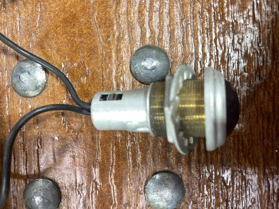 PAR Cole Hersee PL-86-RC&BC Lente Facetada Redonda com Joias AZUL E VERMELHO FRETE GRÁTIS - Imagem 2 de 4